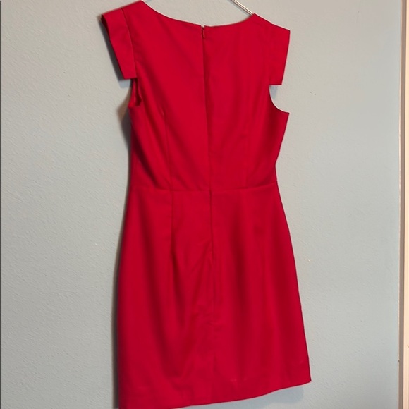 Forever 21 Red Sleeveless Sheath Dress Square Neck Mini - Picture 8 of 11